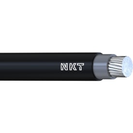 Kabel NOIK-AL/AXQ 90° 1X300 Dca, sort, afmåles
