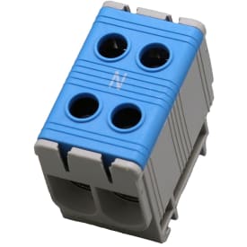 Elit Scandinavia Centech dobbelt klemme, AL/CU 2,5-50MM², blå