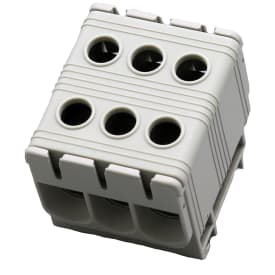 Elit Scandinavia Centech trippel klemme, AL/CU 2,5-50MM², grå
