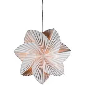 Konstsmide adventsstjärna med ljus, 60 cm