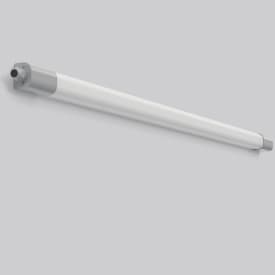 Armatur Planox eco, 31/57W, 5000-9000lm, 840, grå, on-off