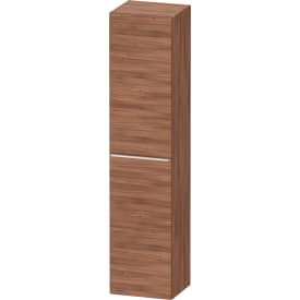 Duravit D-Neo høyskap, 40x176 cm, høyre, valnøtt/krom