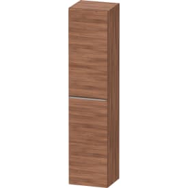 Duravit D-Neo høyskap, 40x176 cm, høyre, valnøtt stål