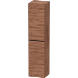 Duravit D-Neo høyskap, 40x176 cm, høyre, valnøtt/sort