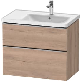 Duravit D-Neo underskab, 78,4x45,2 cm, marmoreret eg/stål