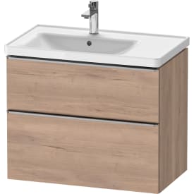 Duravit D-Neo underskab, 78,4x45,2 cm, marmoreret eg/stål