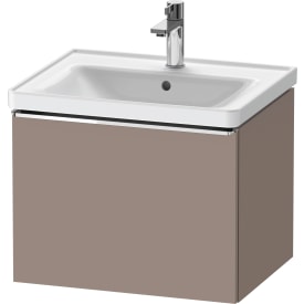 Duravit D-Neo underskab, 58,4x45,2 cm, mat brun/krom