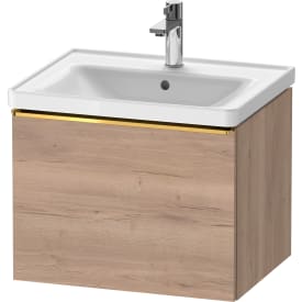 Duravit D-Neo underskab, 58,4x45,2 cm, marmoreret eg/guld