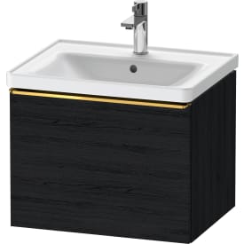 Duravit D-Neo underskab, 58,4x45,2 cm, sort eg/guld