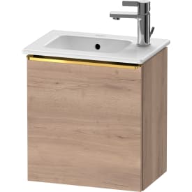 Duravit D-Neo underskab, 41x27,4 cm, højre, marmoreret eg/guld
