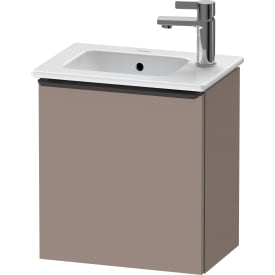 Duravit D-Neo underskab, 41x27,4 cm, højre, mat brun/sort