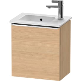 Duravit D-Neo servantskap, 41x27,4 cm, høyre, eik/krom
