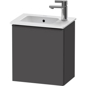 Duravit D-Neo underskab, 41x27,4 cm, højre, mat grafitgrå/sort