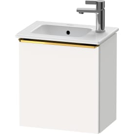 Duravit D-Neo underskab, 41x27,4 cm, højre, mat hvid/guld