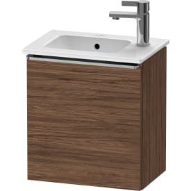 Duravit D-Neo underskab, 41x27,4 cm, højre, mørk valnød/stål