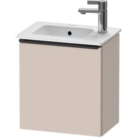 Duravit D-Neo underskab, 41x27,4 cm, højre, mat beige/sort