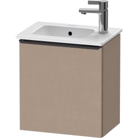 Duravit D-Neo underskab, 41x27,4 cm, venstre, brun/sort