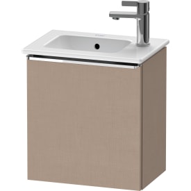 Duravit D-Neo underskab, 41x27,4 cm, venstre, brun/krom