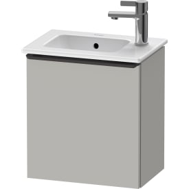 Duravit D-Neo underskab, 41x27,4 cm, venstre, mat grå/sort