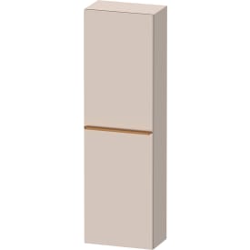 Duravit D-Neo højskab, 40x132 cm, højre, mat beige/bronze