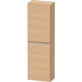 Duravit D-Neo högskåp, 40x132 cm, höger, ek/stål