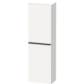 Duravit D-Neo høyskap, 40x132 cm, høyre, matt hvit/sort