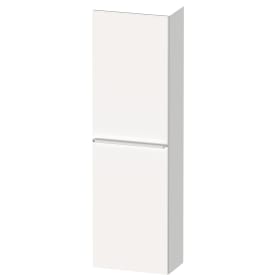 Duravit D-Neo højskab, 40x132 cm, højre, mat hvid/krom