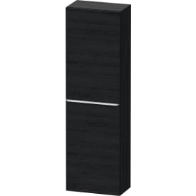 Duravit D-Neo højskab, 40x132 cm, højre, sort eg/krom