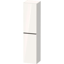 Duravit D-Neo høyskap, 40x176 cm, venstre, hvit høyglans/sort
