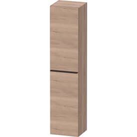 Duravit D-Neo høyskap, 40x176 cm, venstre, marmorert eik/sort