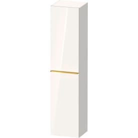 Duravit D-Neo højskab, 40x176 cm, venstre, højglans hvid/guld