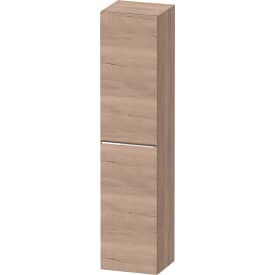 Duravit D-Neo højskab, 40x176 cm, venstre, marmoreret eg/krom