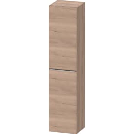 Duravit D-Neo højskab, 40x176 cm, venstre, marmoreret eg/stål