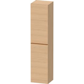 Duravit D-Neo høyskap, 40x176 cm, venstre, eik/bronse