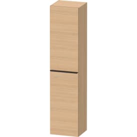 Duravit D-Neo høyskap, 40x176 cm, venstre, eik/sort