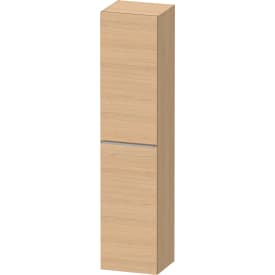 Duravit D-Neo høyskap, 40x176 cm, venstre, eik/stål