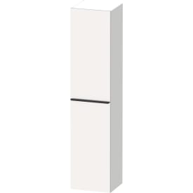Duravit D-Neo høyskap, 40x176 cm, venstre, matt hvit/sort