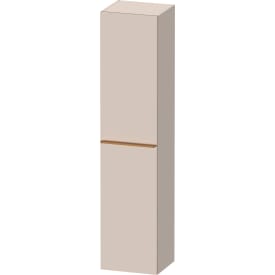 Duravit D-Neo høyskap, 40x176 cm, venstre, matt beige/bronse