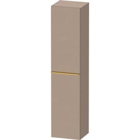 Duravit D-Neo høyskap, 40x176 cm, venstre, brun/gull