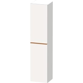 Duravit D-Neo høyskap, 40x176 cm, høyre, matt hvit/bronse