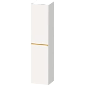 Duravit D-Neo højskab, 40x176 cm, højre, mat hvid/guld
