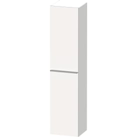 Duravit D-Neo høyskap, 40x176 cm, høyre, matt hvit/stål