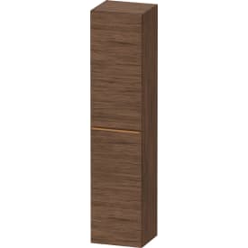 Duravit D-Neo høyskap, 40x176 cm, høyre, mørk valnøtt/bronse