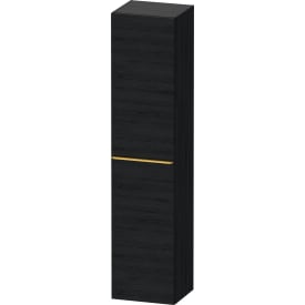 Duravit D-Neo højskab, 40x176 cm, højre, sort eg/guld