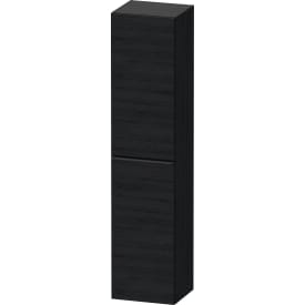 Duravit D-Neo høyskap, 40x176 cm, høyre, sort eg/sort