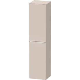 Duravit D-Neo højskab, 40x176 cm, højre, mat beige/krom