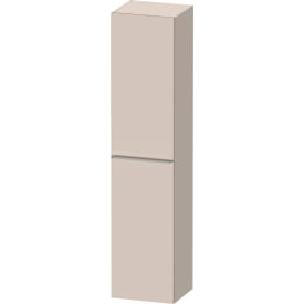 Duravit D-Neo højskab, 40x176 cm, højre, mat beige/stål
