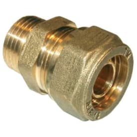 Pex overgangsnippel, 1" x 32 mm, 2,9/3 mm, PN 10