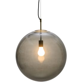 Nielsen Light pendel Cafe Nora ø50 cm mørktonet/messing