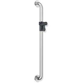 Hewi 801 støttehåndtak/dusjstang, 90 cm, krom/grå
